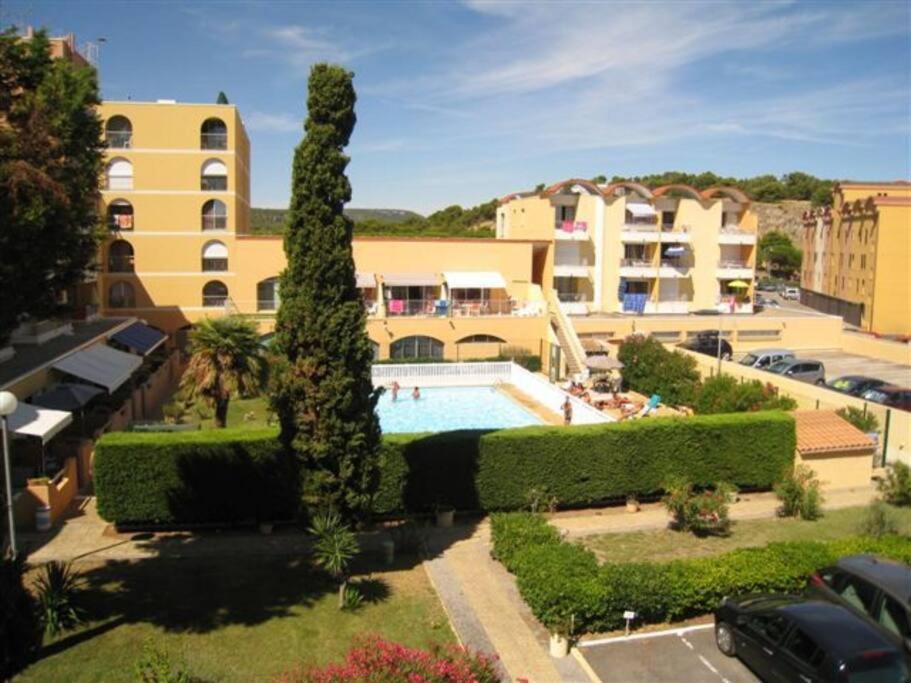 L'Escapade : Charmant T2 -Parking Gratuit, Piscine, Wifi, Clim Gruissan Exterior photo